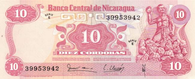 10 Cordobas 1979